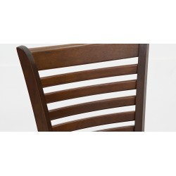 Leuven Dining Table and 6 Chairs Wenge Color