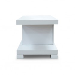 Toby Low TV Cabinet White Color