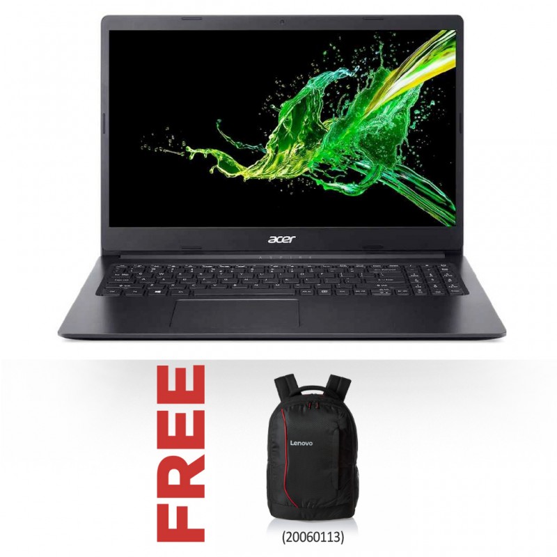 Acer Aspire A315-56-359A 15.6''HD i3-1005G1 & Free Backpack