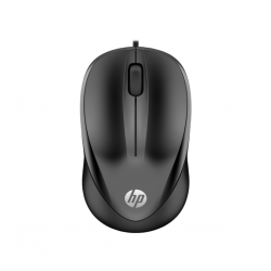 HP 1000 Wired Mouse, 1.5m cord, Black