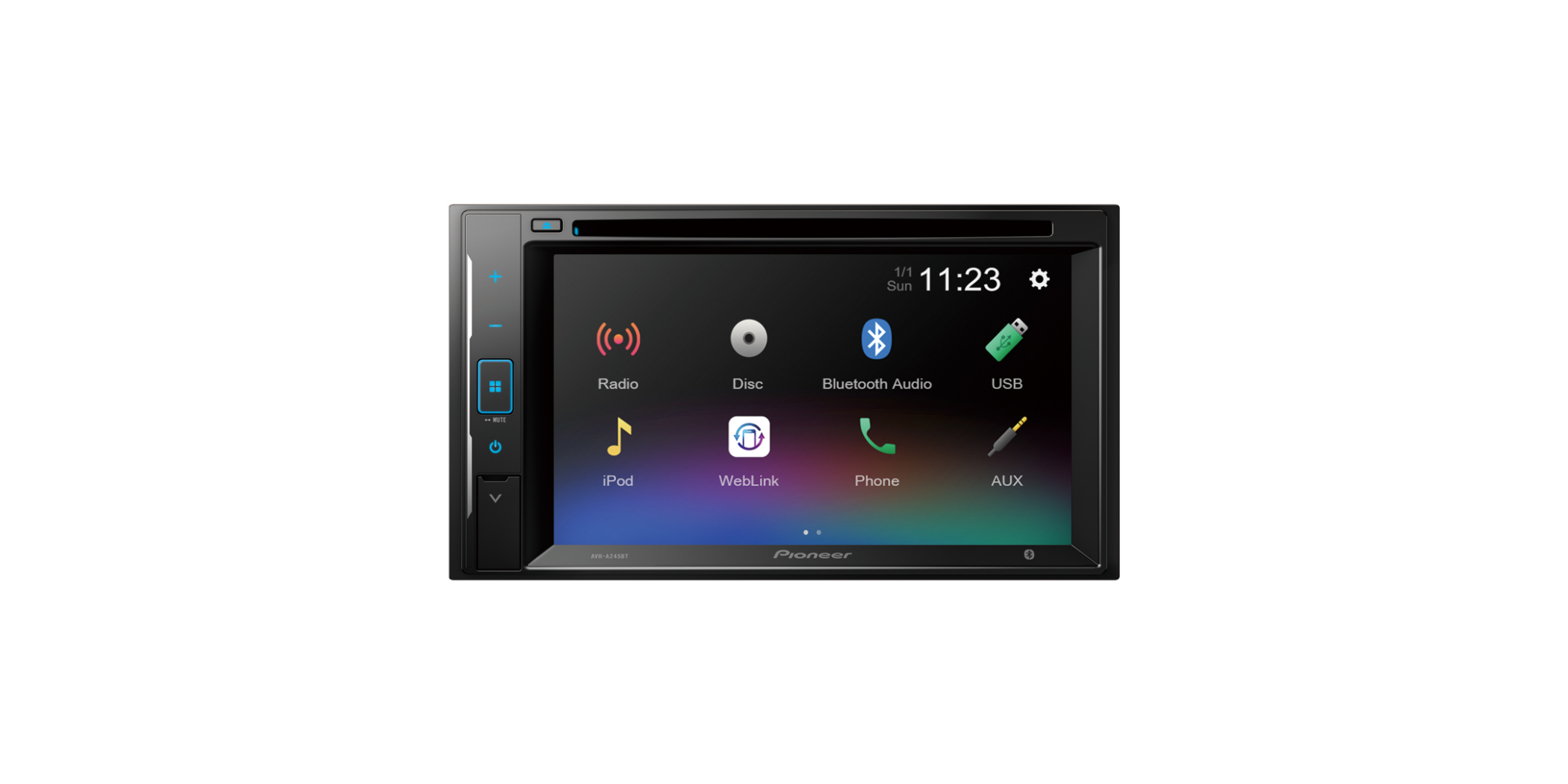 Pioneer AVH-A245BT 6.2″ Multimedia AV Receiver
