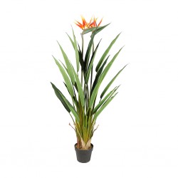 Bird of Paradise Artificial Plant With Flower 135cm