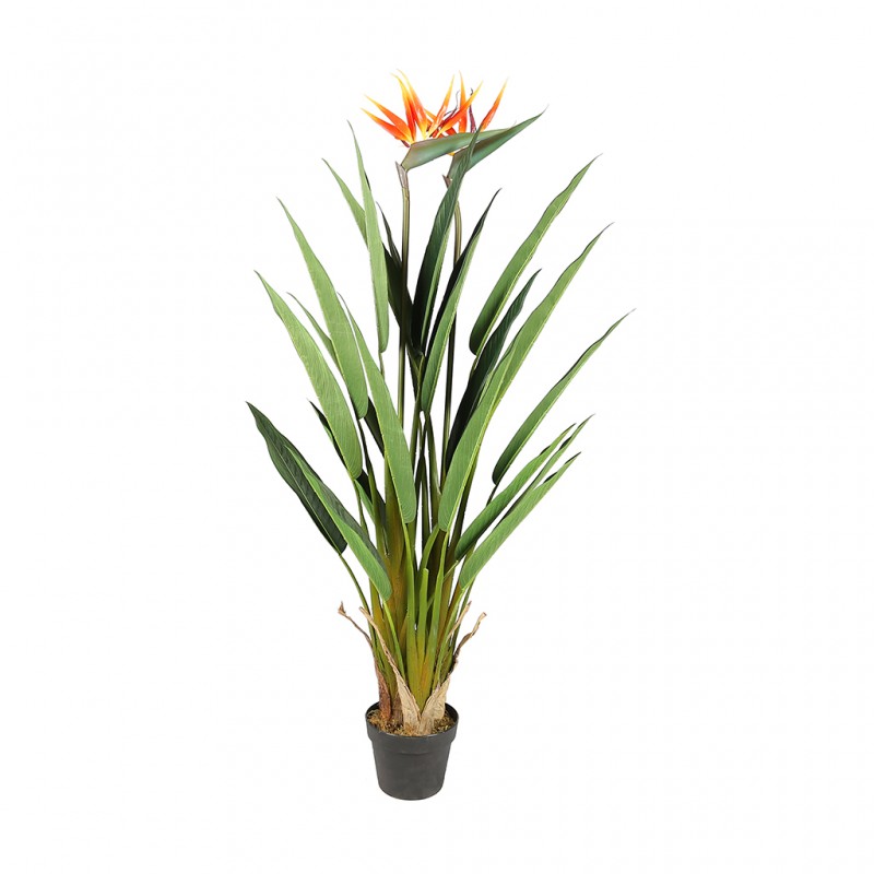 Bird of Paradise Artificial Plant With Flower 135cm