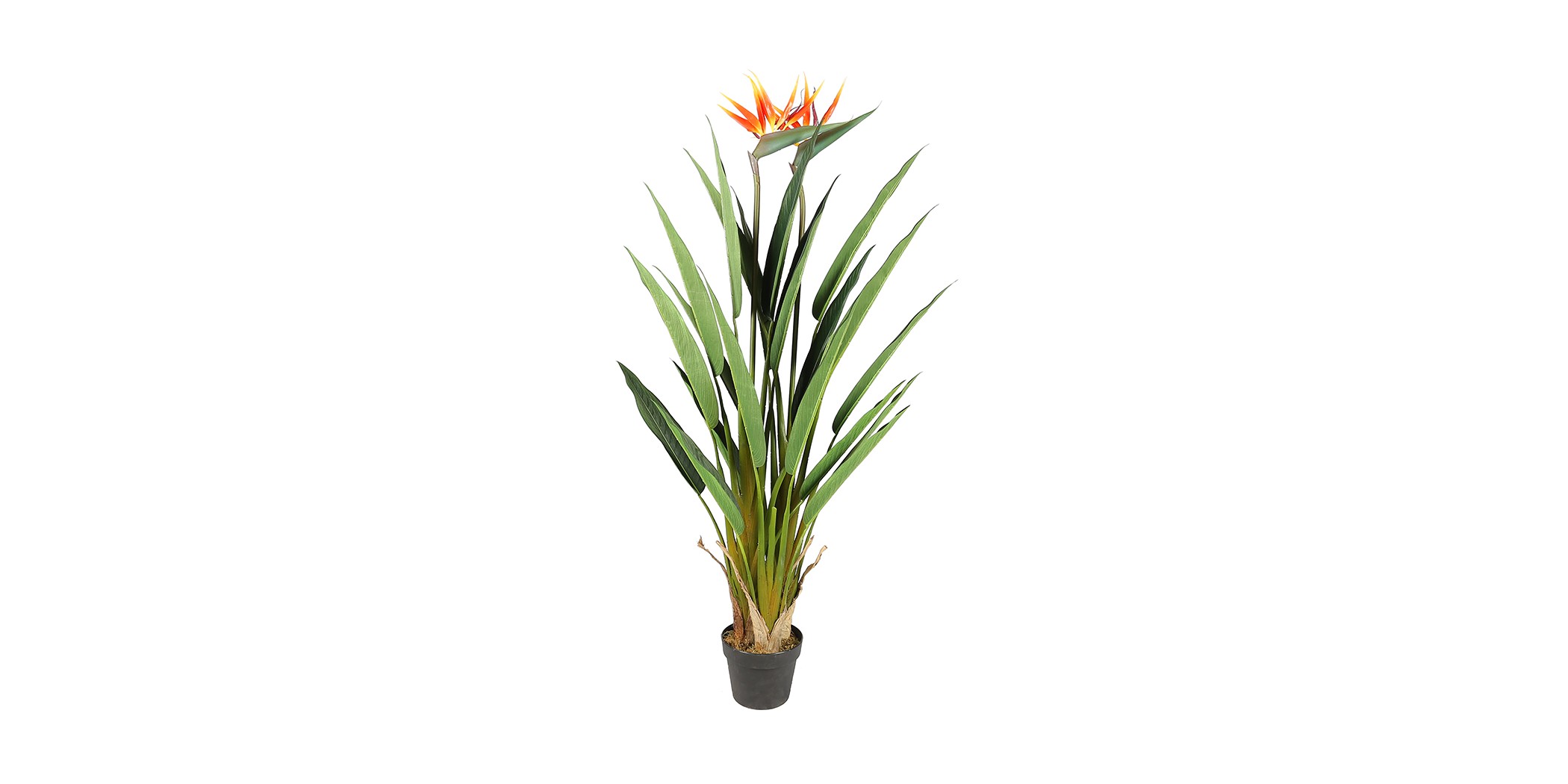 Bird of Paradise Artificial Plant With Flower 135cm