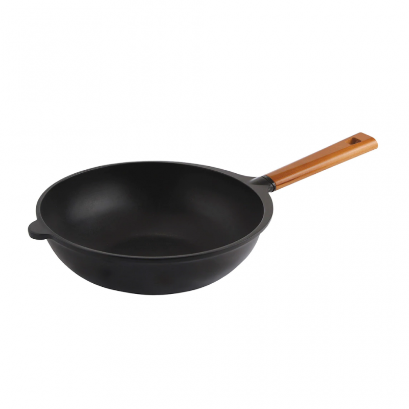 Wonderchef WON024 Caesar Aluminium 28cm Wok 5YW - 63151591 "O"