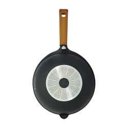 Wonderchef WON024 Caesar Aluminium 28cm Wok 5YW - 63151591 "O"
