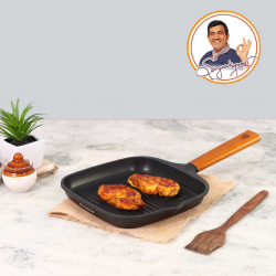 Wonderchef WON023 Caesar Aluminium 24cm Grill Pan 5YW 60018306 