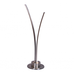 Table Lamp Stain Nickel Base PC & Aluminium