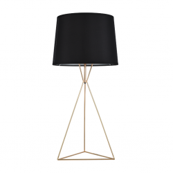 Table Lamp Metal Preto D30xH64 cm