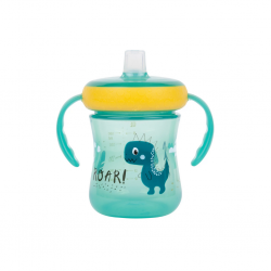 First Years Trainer Cup Y6825 Set Of 2 Dinosaur-Puppy Soft Spout 7oz