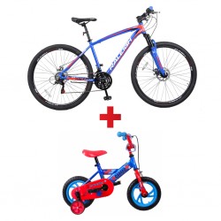 Raleigh Mason29-19 29'' Aluminium Frame MTB + Raleigh Gizmo 12-19 12" Boys
