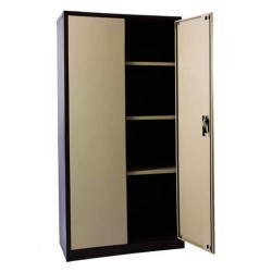 Storage Metal Cupboard COUFHC4 Brown & Beige