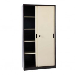 Storage Metal Cupboard COUFSSD4 Brown & Beige