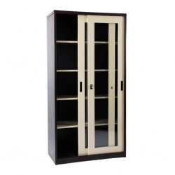 Storage Metal Cupboard COUFGSD4 Brown & Beige