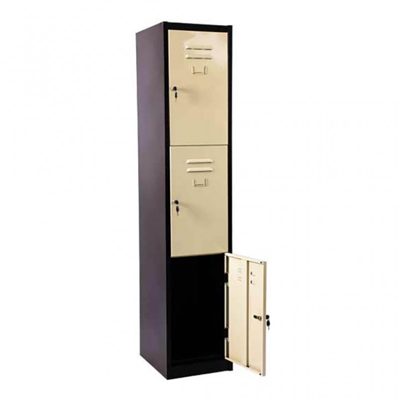 Locker Cabinet COULC3 Walnut 1 Compartment