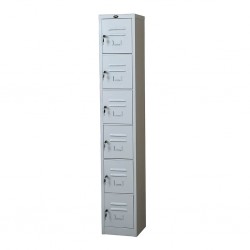 Locker Cabinet COULC6 Grey 1 Compartment