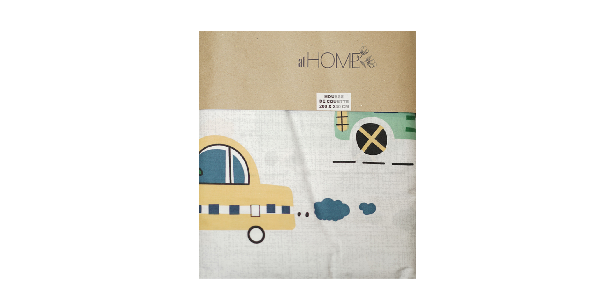 Quilt Cover 200x230 cm 6912 Car Beep