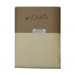 Fitted Sheet 110x190+20 cm Cream