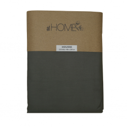 Fitted Sheet 140x190+20 cm Dark Gery