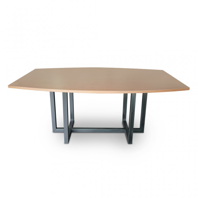Meeting Table Boat Shape BCMT18SQ L180xD90xH75 MDF