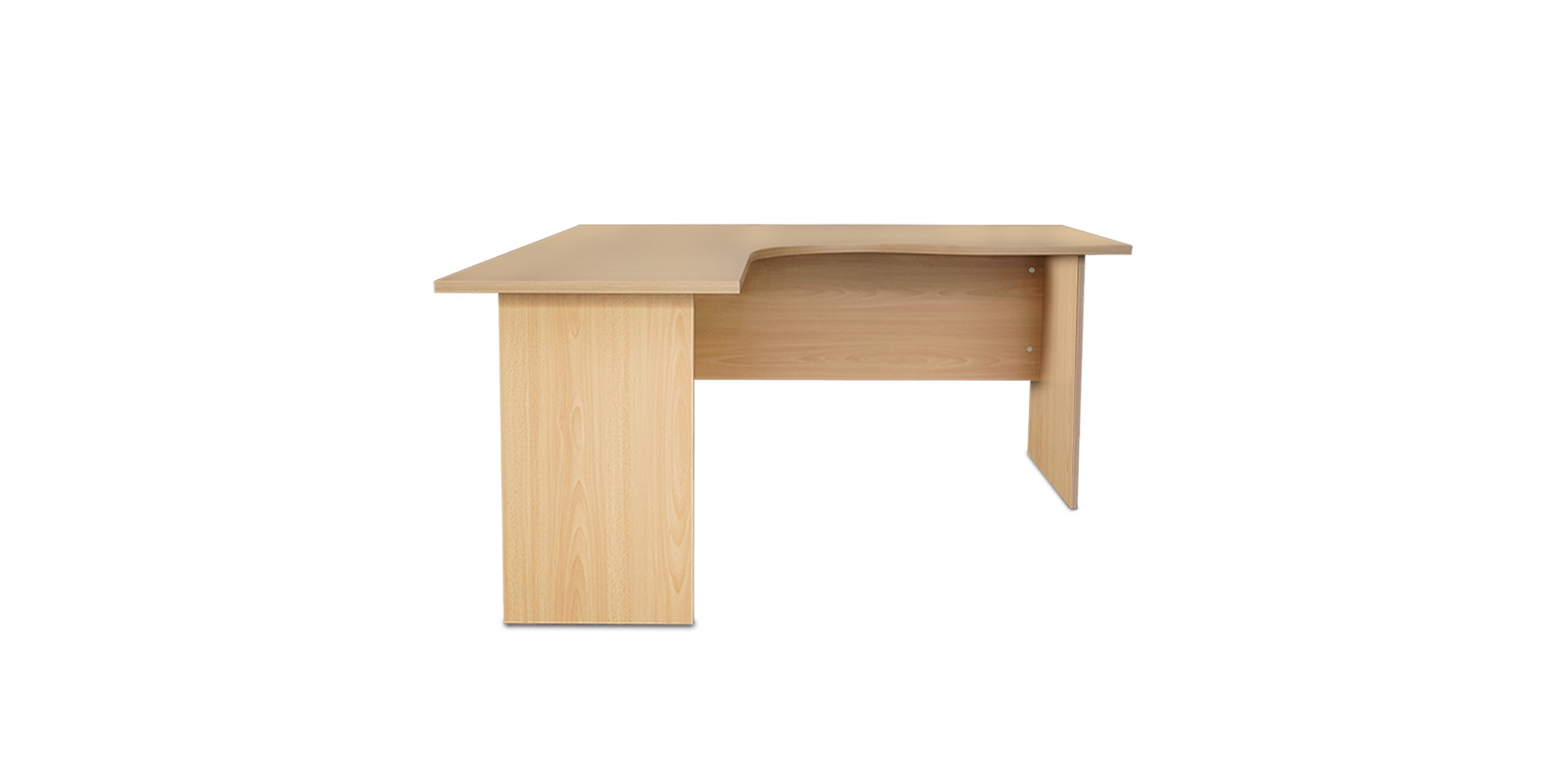 Desk L Shape LS1612M L160/120xD80/60xH75 Complete MDF Melamine