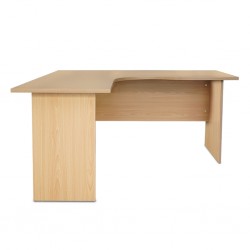 Desk L Shape LS1814M L180/140xD80/60xH75 Complete MDF Melamine