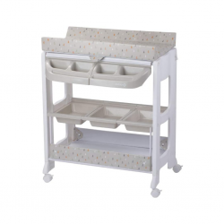 Changing Table Dolphy Multi Dots Includes Bathtub - SFTDOLPHY
