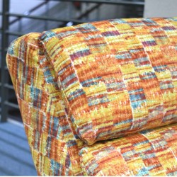 Russo Chaise Gaya Persi Colour Fabric