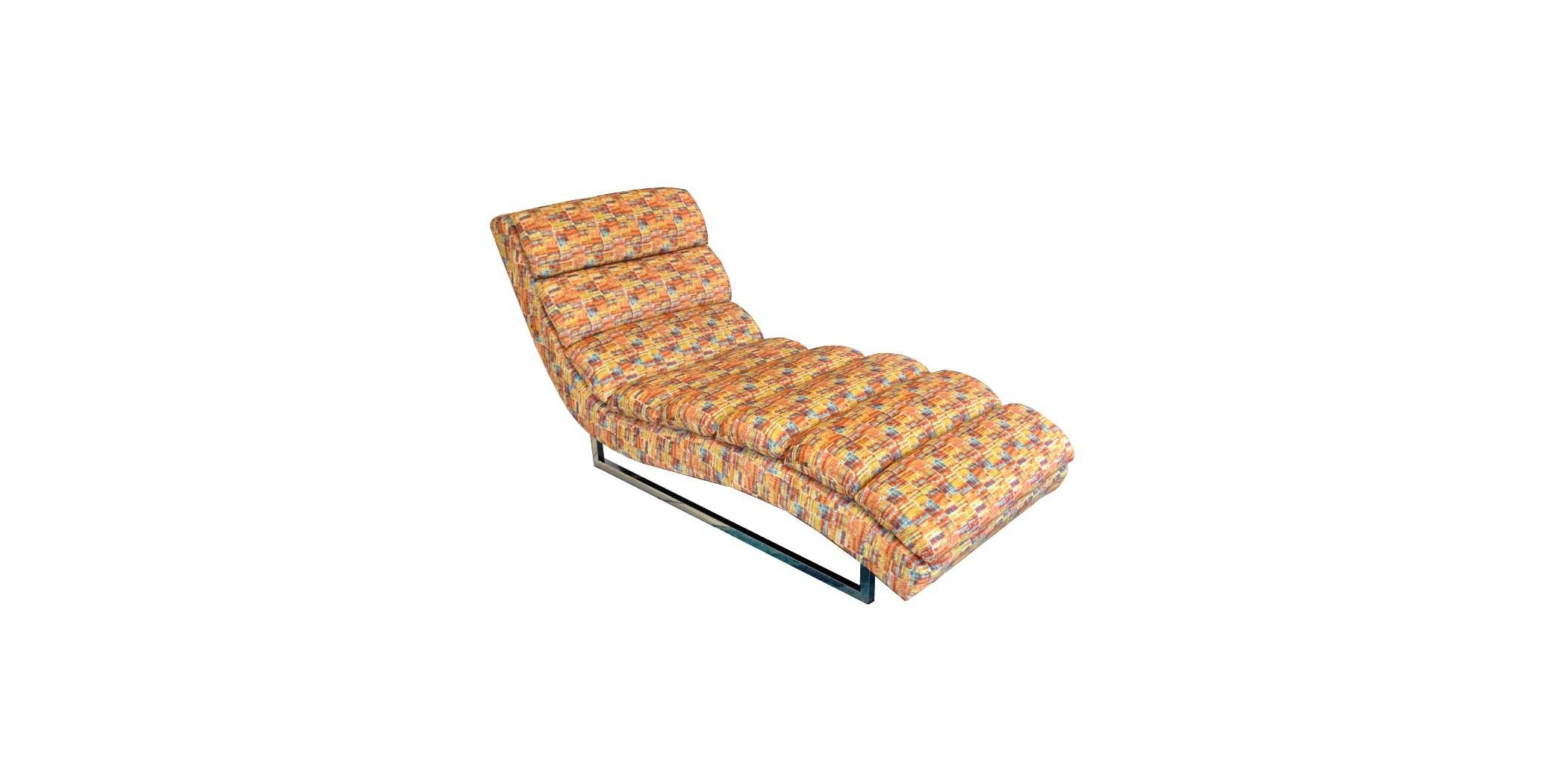 Russo Chaise Gaya Persi Colour Fabric