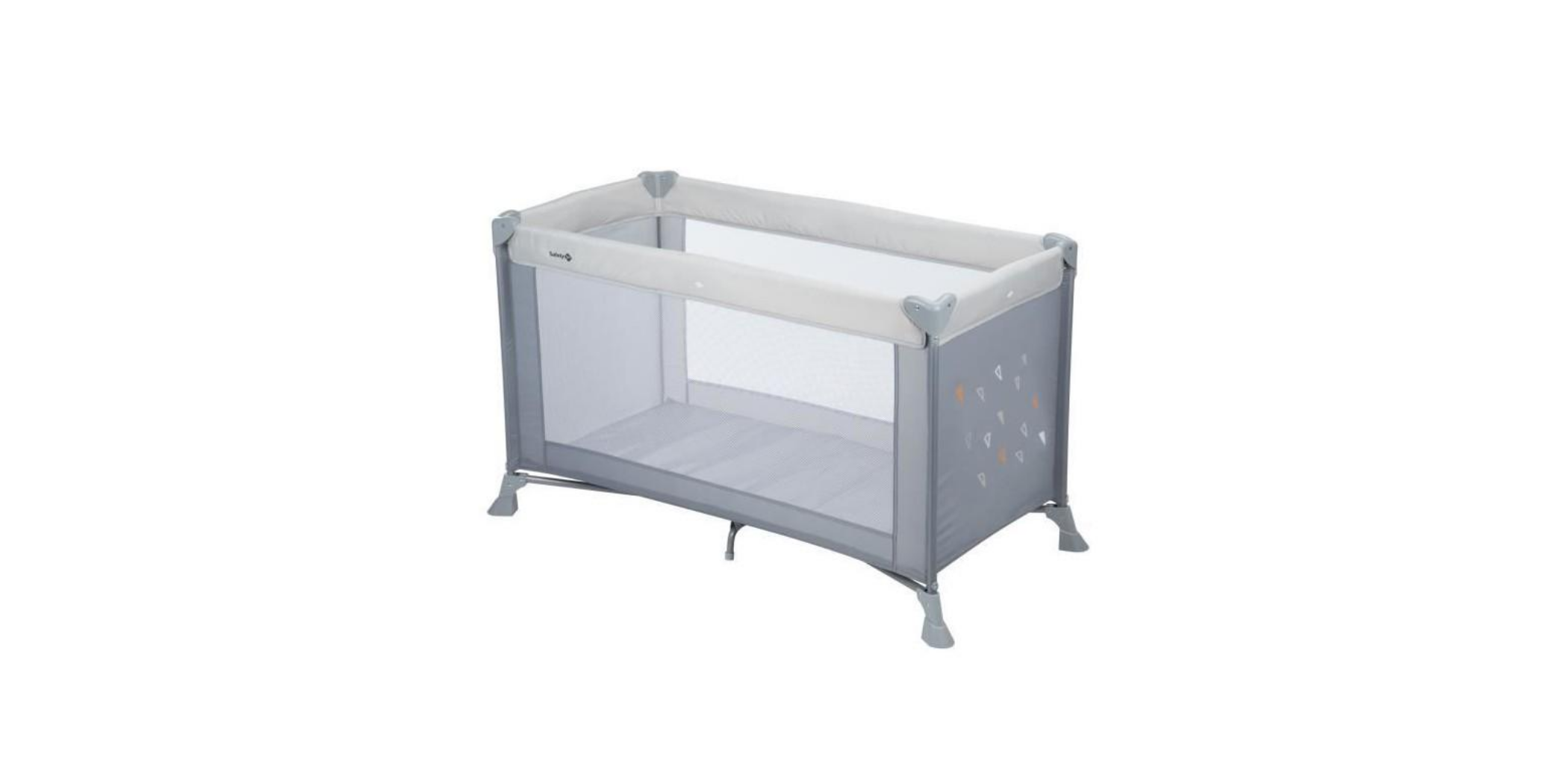 Travel Cot Soft Dreams Warm Grey SFTSOFTDREAMS