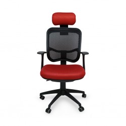 High Back Chair COUWA101 - Red & Black