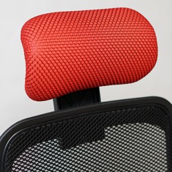 High Back Chair COUWA101 - Red & Black