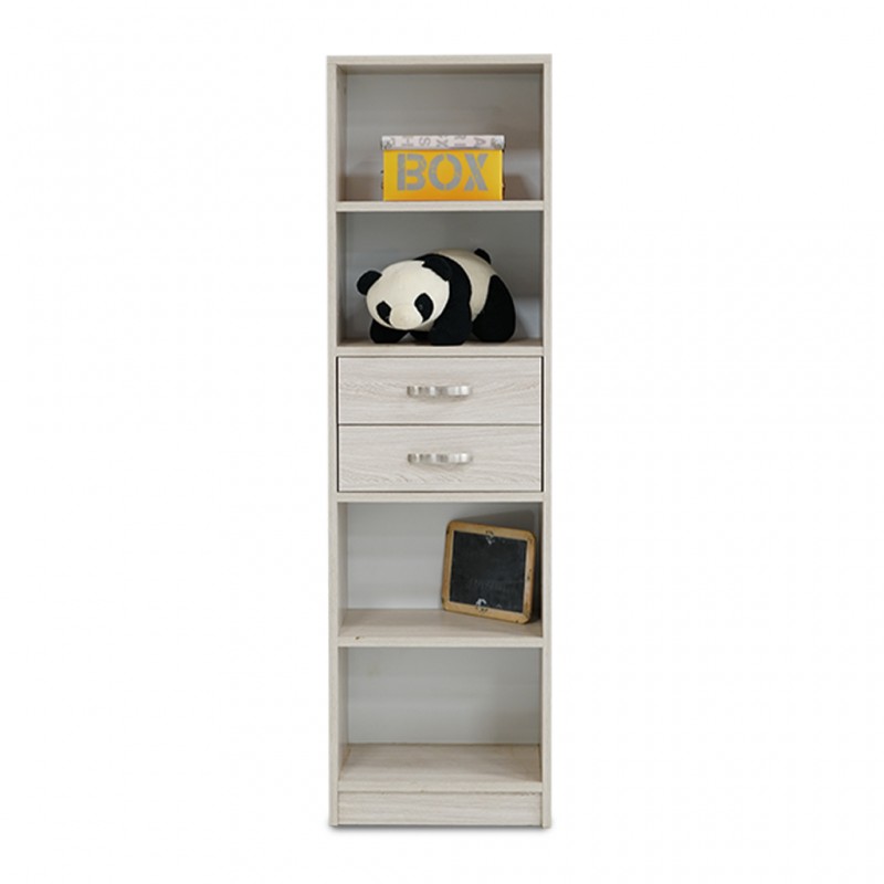 Scoop Bookshelve MDF Wash Oak Scoop Bookshelve MDF Wash Oak