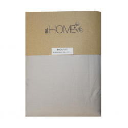 Fitted Sheet 200x200+20 cm Light Grey