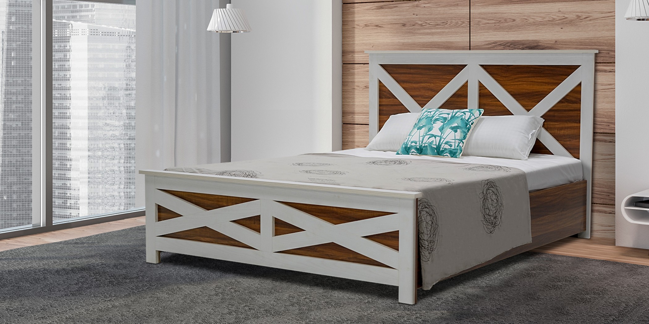 Arden Bed 150x190 cm Melamine MDF