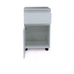 Image Mobile Cabinet White Color