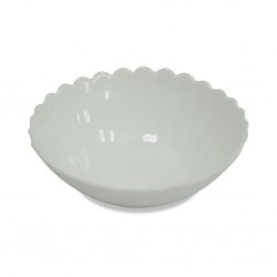 Dinner Set 33 PCS Shell Opal Glass White