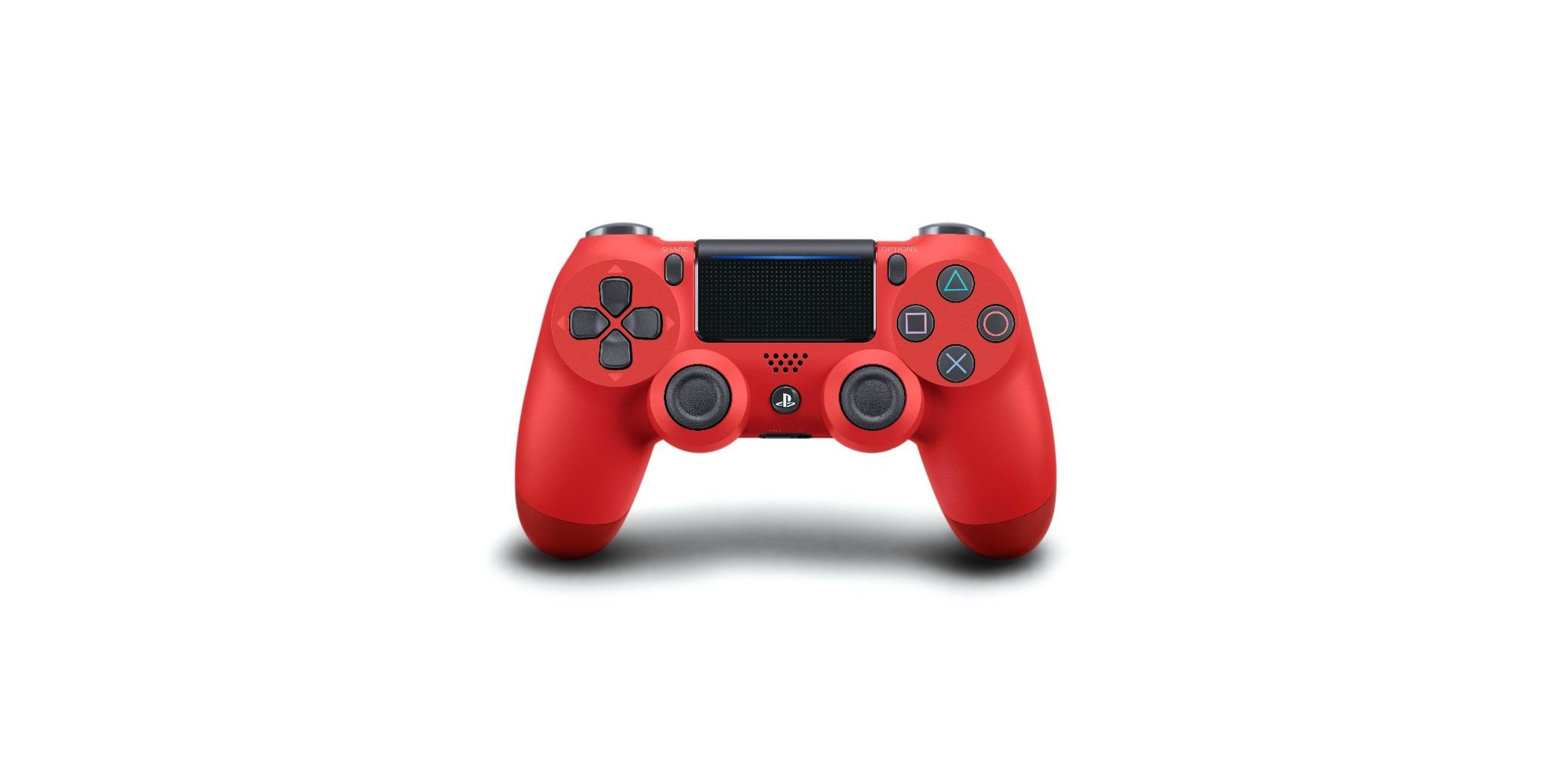Red ps4 best sale pad