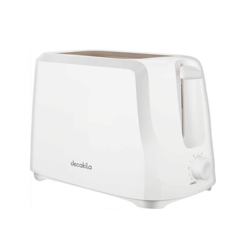 Decakila KETS001W 2 Slice WH Toaster "O"