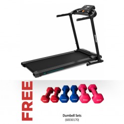 Bodytone DT12 Treadmill & Free Dumbbell Set
