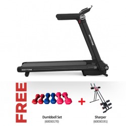 Bodytone DTF Treadmill & Free Dumbbell Set + Sharper