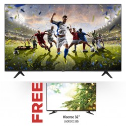 Hisense 70A7100F 70'' Led TV & Free Free 32" Hisense TV