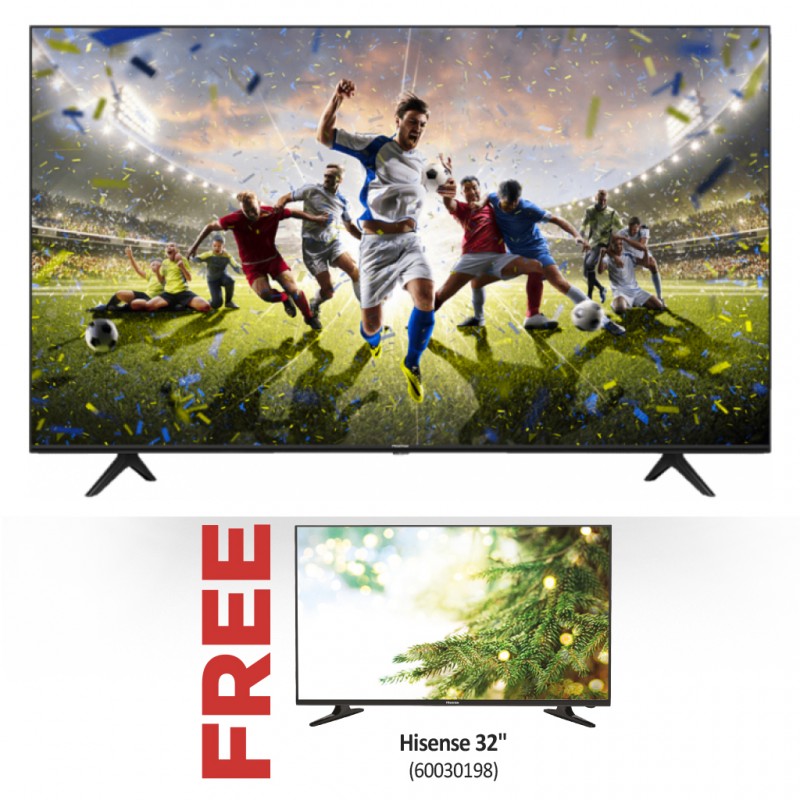 Hisense 70A7100F 70'' Led TV & Free Free 32" Hisense TV
