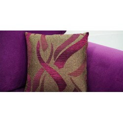 Casper Sofa 3+2+1 Fushia Fabric