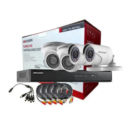 Ripley - CÁMARAS VIGILANCIA KIT 4 HIKVISION FULL HD 2TB