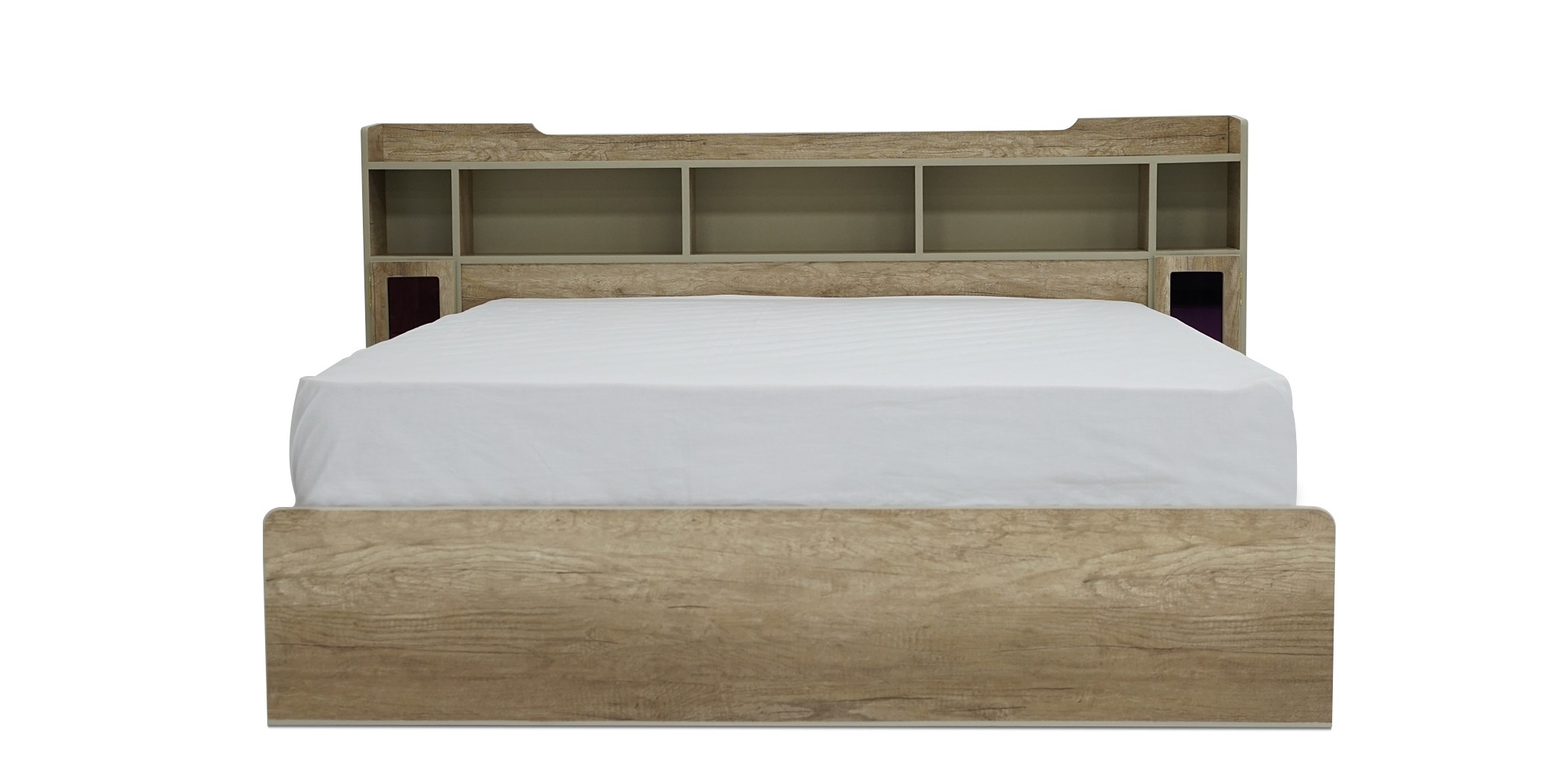Venlo Bed 150x190 cm MDF Maroon