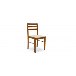 Amelia Table and 4 Chairs Rubberwood