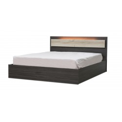 Florence bed 160x200 cm MDF with LED light