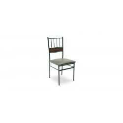 Ixora Table and 6 Chairs Metal/MDF Top