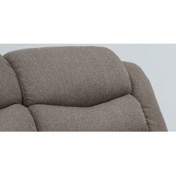 Tavana Recliner Sofa 3+2 Camel Fabric